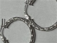 Orecchini Domar Donna Cerchi argento 925 diamantati in Argento ORAR-495-280 - ORAR-495-280